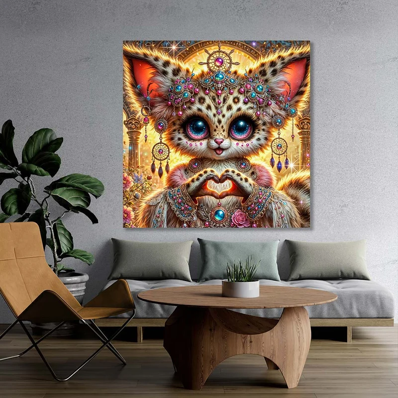 5D Diamond Painting – Herzlicht der Maharani