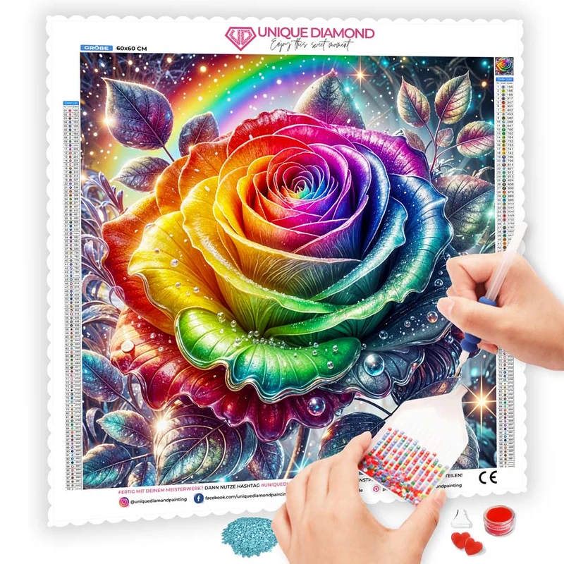 5D Diamond Painting – Juwel der Farbenpracht