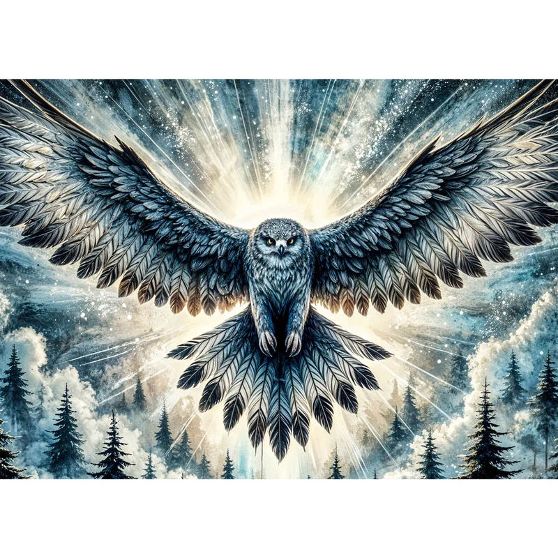 5D Diamond Painting – Flügel des Nordlichts