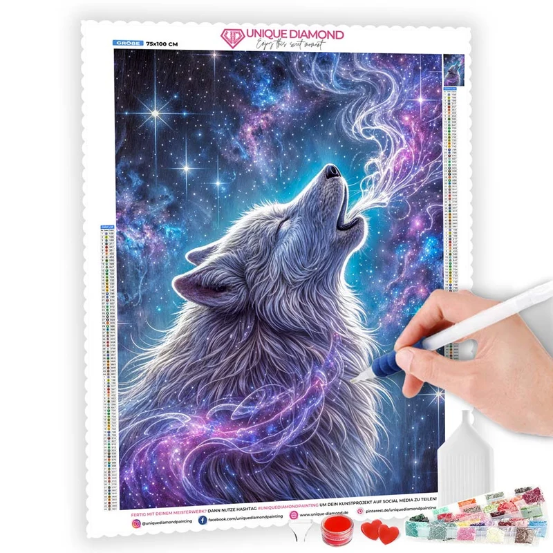 5D Diamond Painting – Ruf der Sternenseele