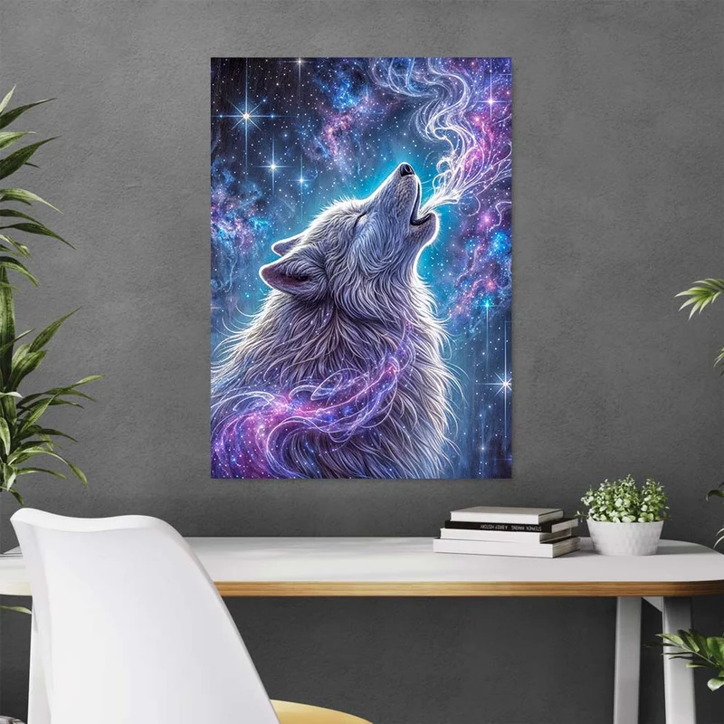 5D Diamond Painting – Ruf der Sternenseele