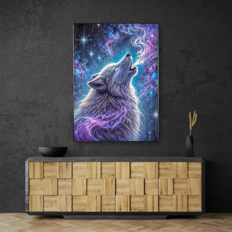 5D Diamond Painting – Ruf der Sternenseele