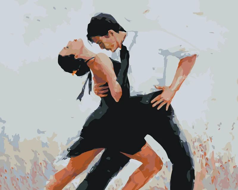 Diamond painting - TÄNZER TANZEN TANGO