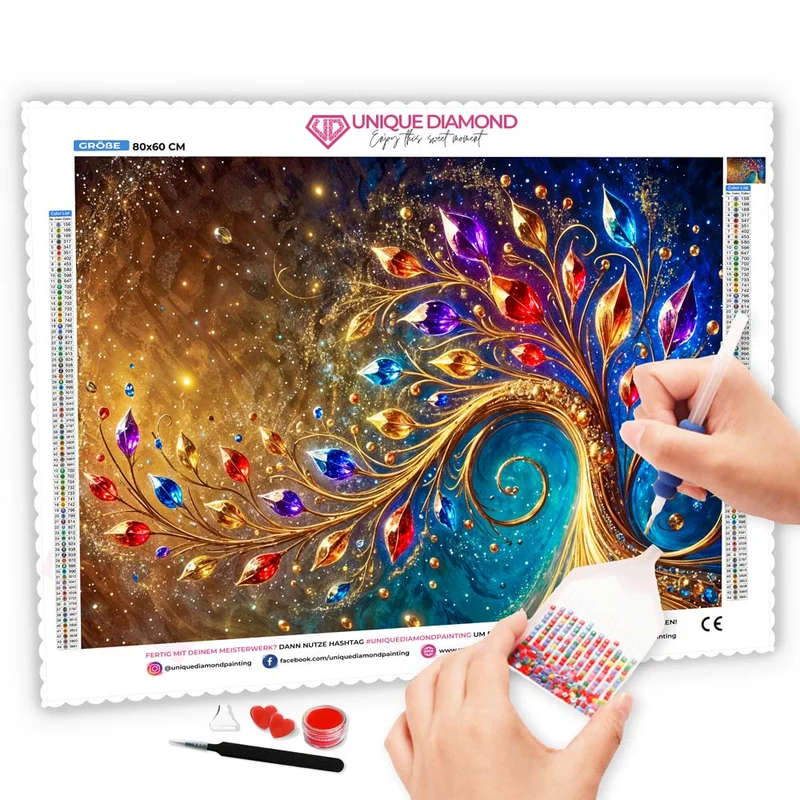 5D Diamond Painting – Der Juwelenwirbel