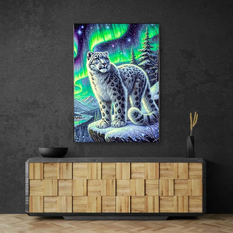 5D Diamond Painting – Wächter der Polarlichter