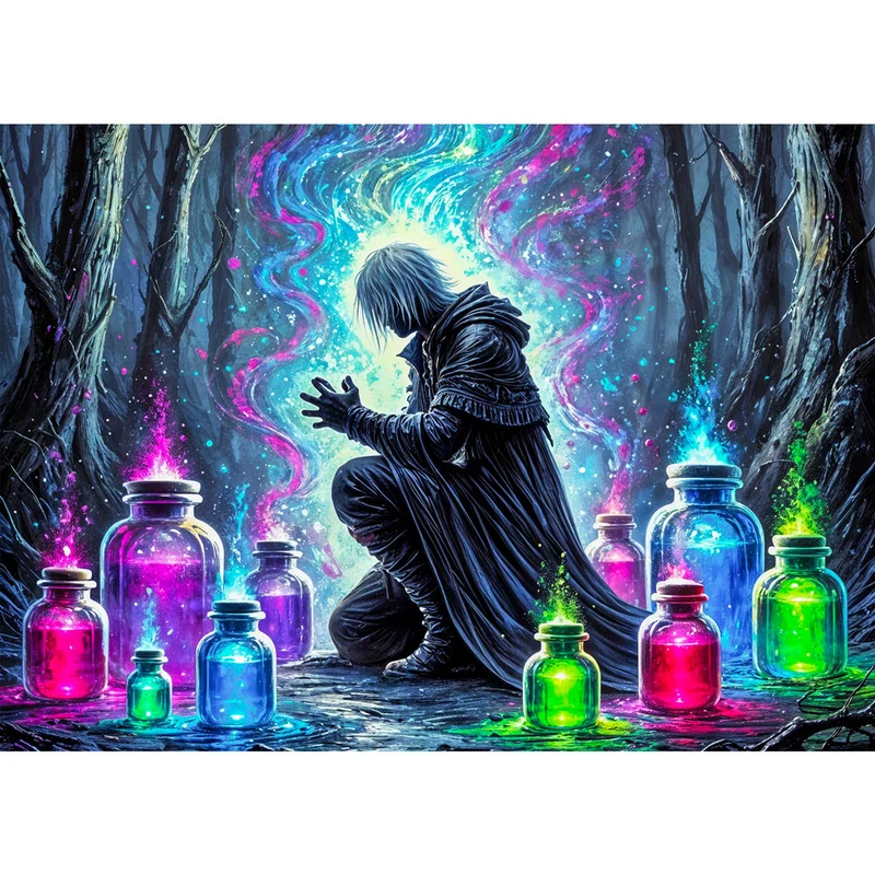 5D Diamond Painting – Der Alchemist der Farben