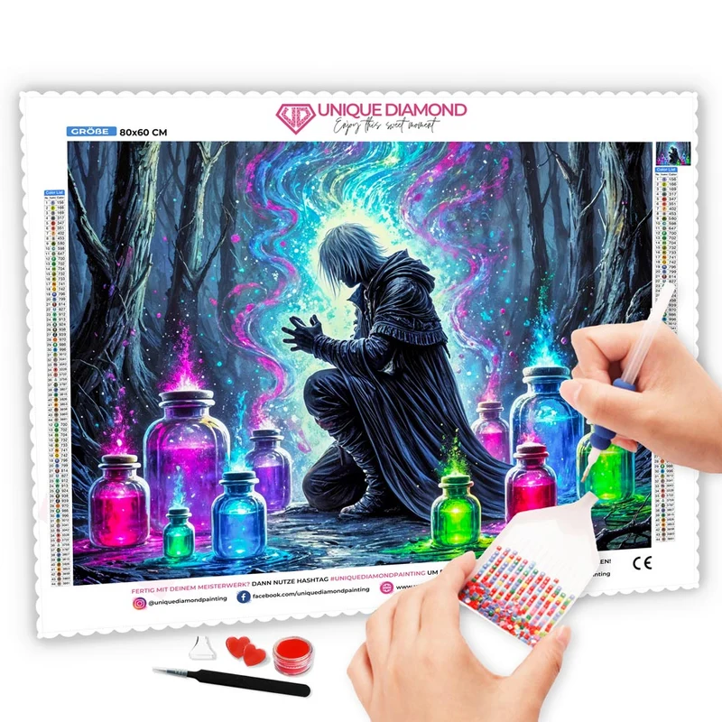 5D Diamond Painting – Der Alchemist der Farben