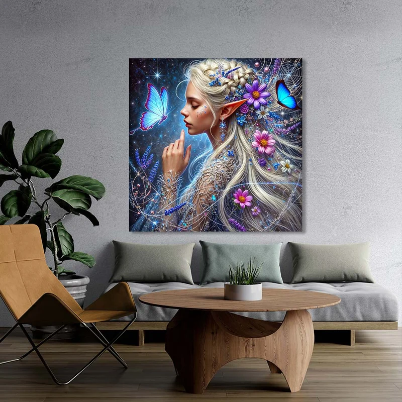 5D Diamond Painting – Elfenzauber im Sternenlicht