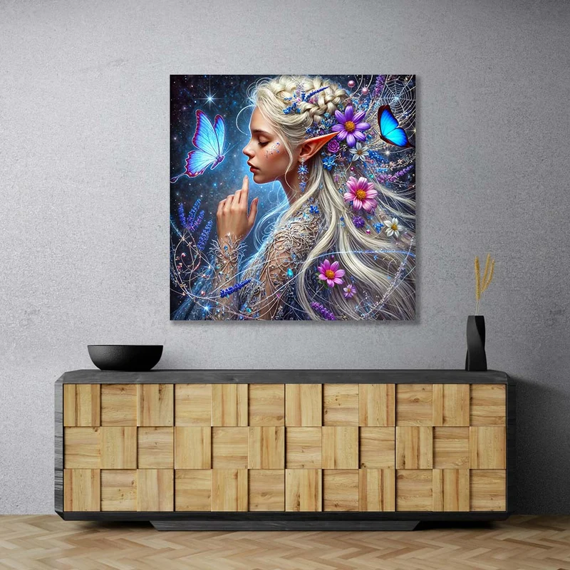 5D Diamond Painting – Elfenzauber im Sternenlicht