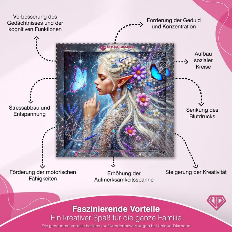 5D Diamond Painting – Elfenzauber im Sternenlicht