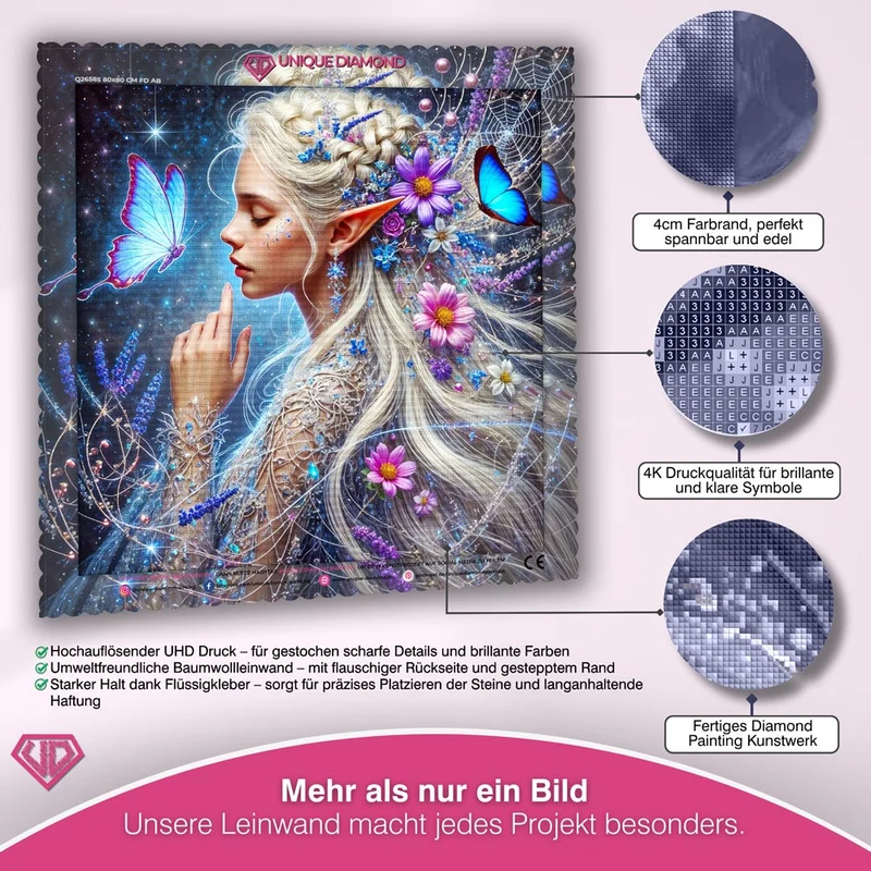 5D Diamond Painting – Elfenzauber im Sternenlicht