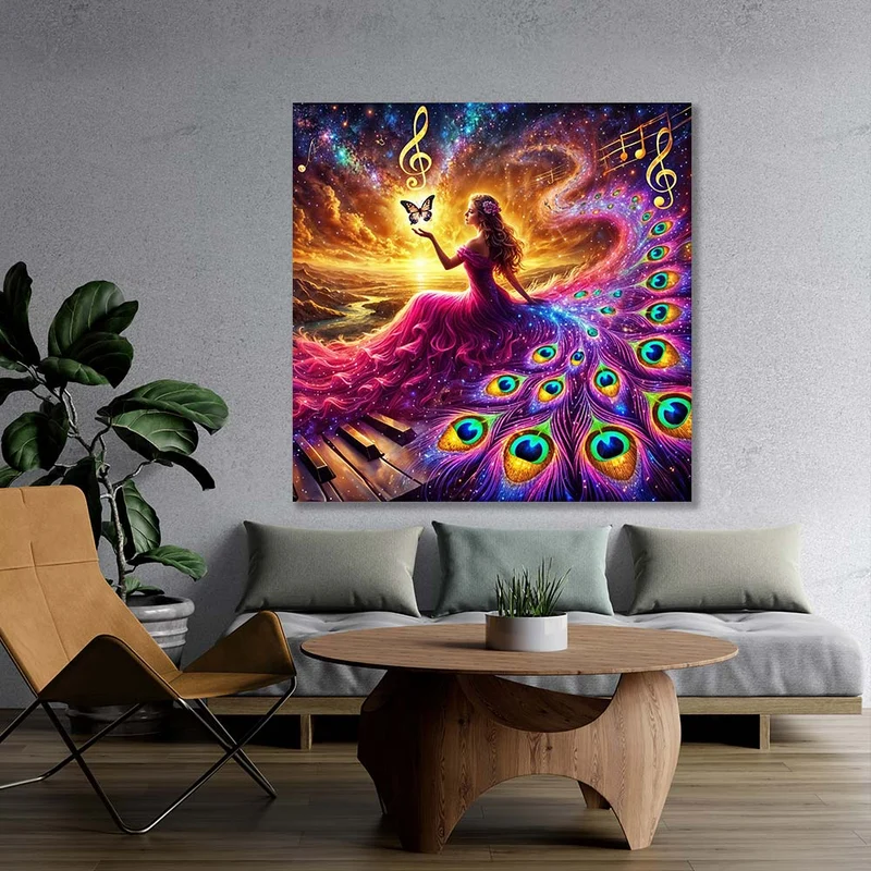 5D Diamond Painting – Symphonie des Lichts