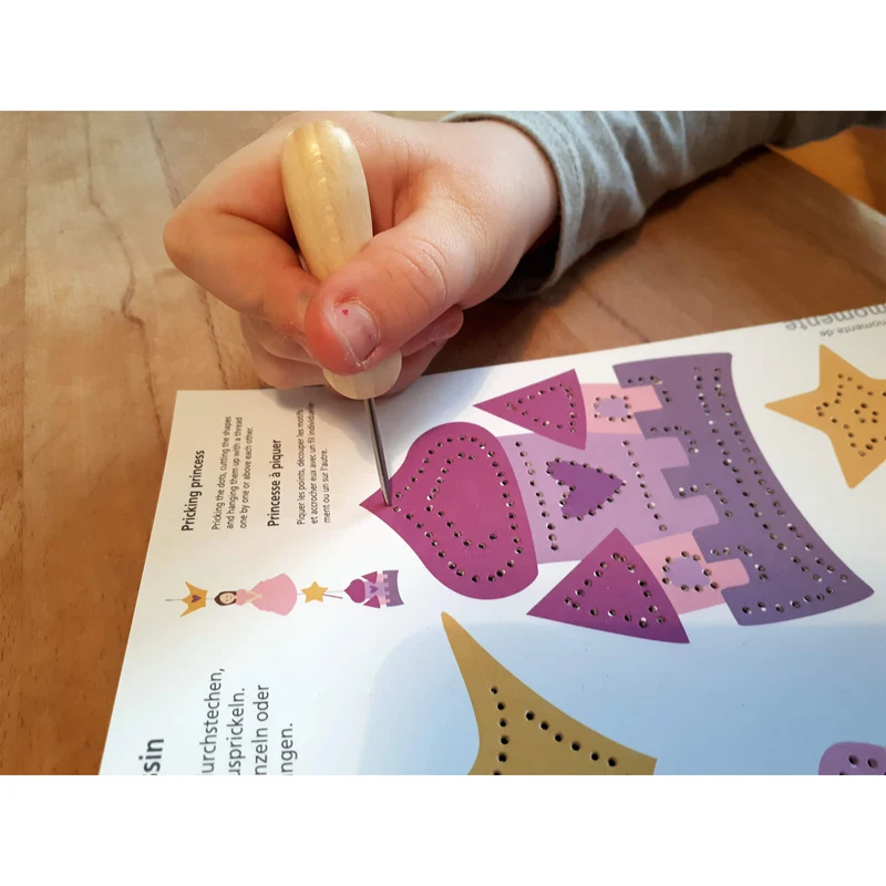 Prickeln für Kinder - 10 Prickelvorlagen Fantasie