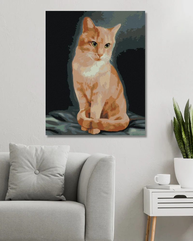 Diamond painting - ROTER KATER (MYROSLAVA VOLOSCHUK)