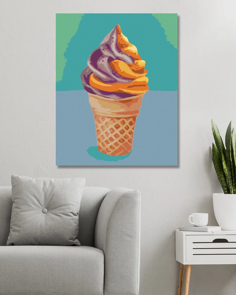 Diamond painting - EISCREME 2 (MYROSLAVA WOLOSCHUK)