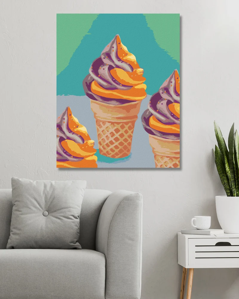 Diamond painting - EIS (MYROSLAVA VOLOSCHUK)