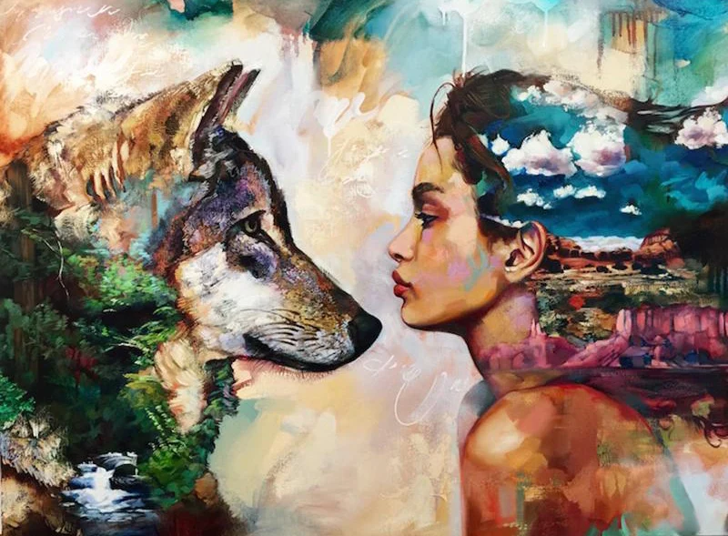 Wolf And Girl PIX-52