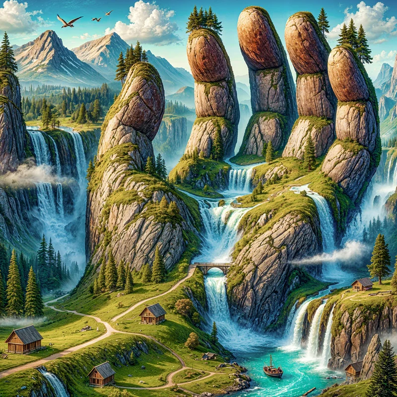 5D Diamond Painting – Hand der Naturgewalten