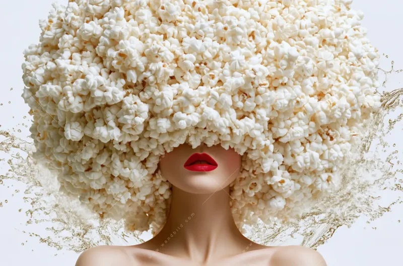 Poster | Crazy Popcorn Hair | Panorama