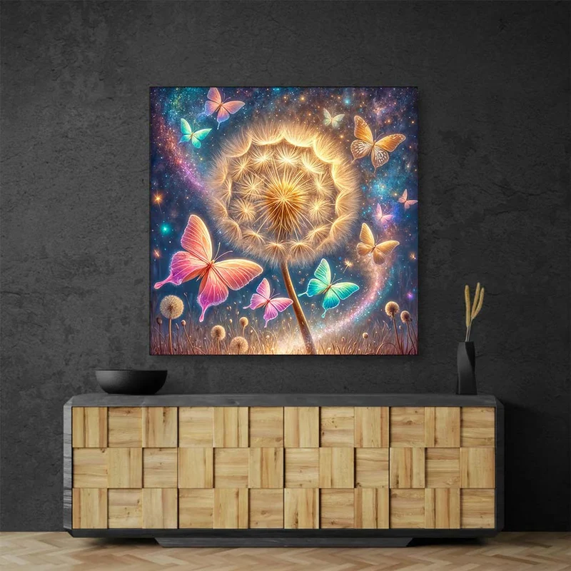 5D Diamond Painting – Flügeltanz der Wünsche