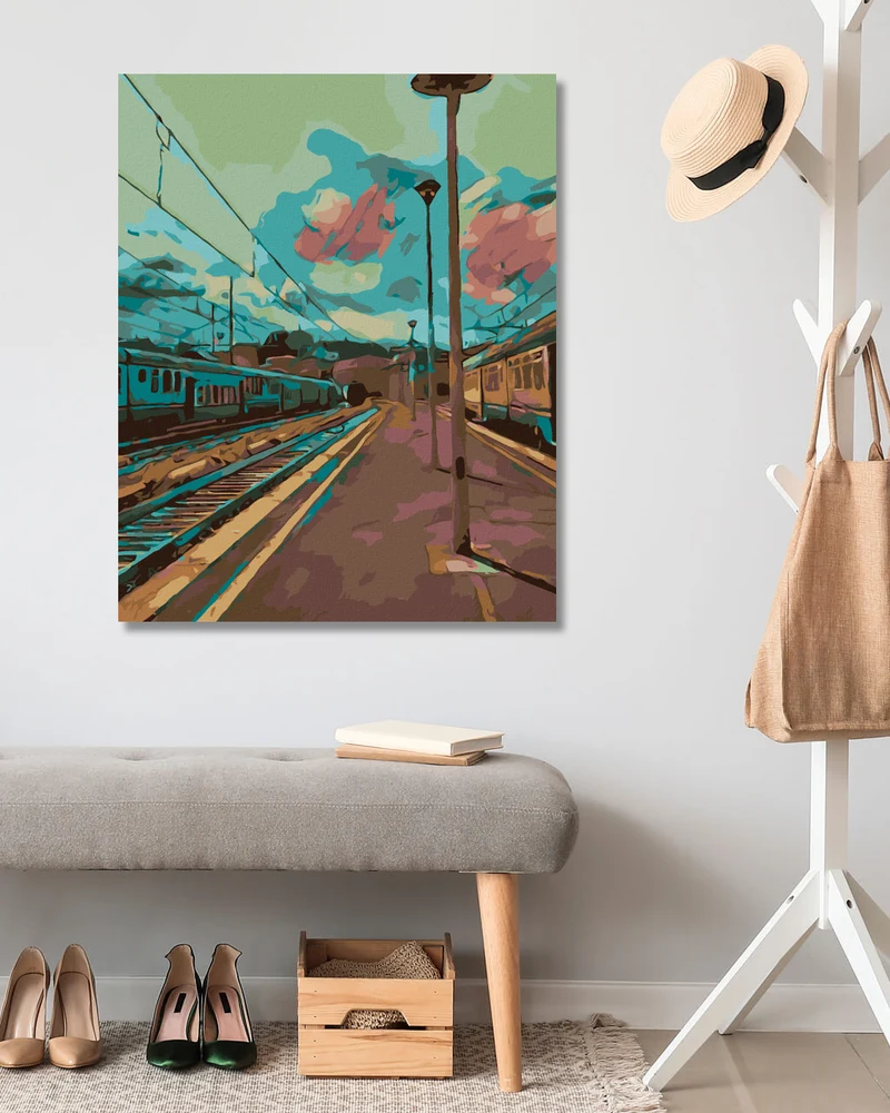 Diamond painting - ZUGPLATTFORM