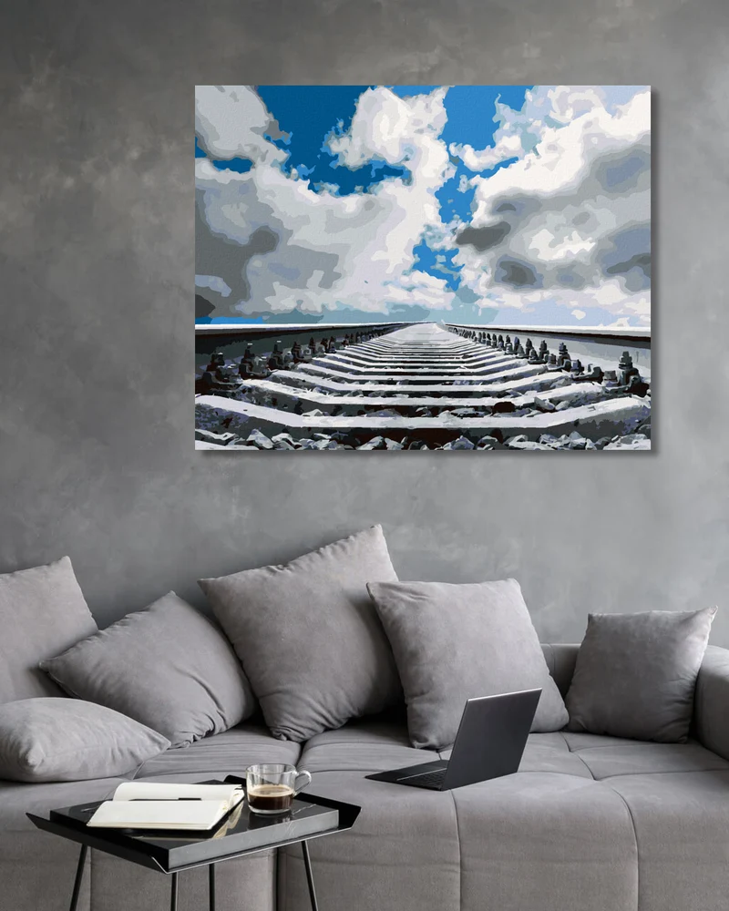 Diamond painting - EISENBAHN