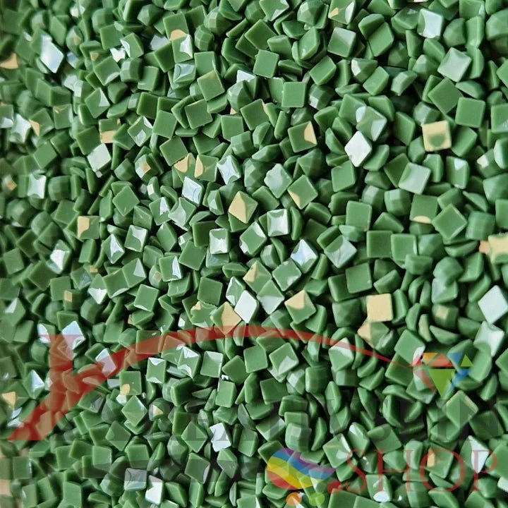 DMC 320 Pistachio Green MED - eckige Steine - Diamond Painting
