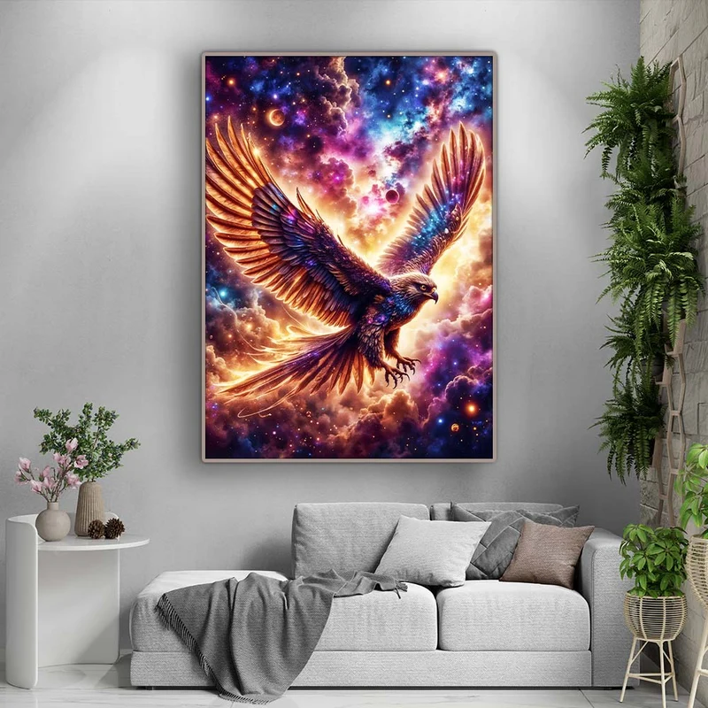 5D Diamond Painting – Galaktischer Wächter