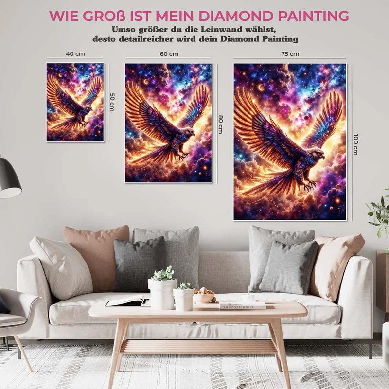 5D Diamond Painting – Galaktischer Wächter