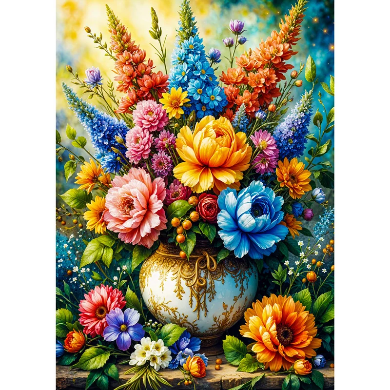 5D Diamond Painting – Florale Symphonie