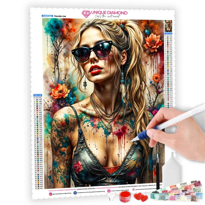 5D Diamond Painting – Rebel Art Muse
