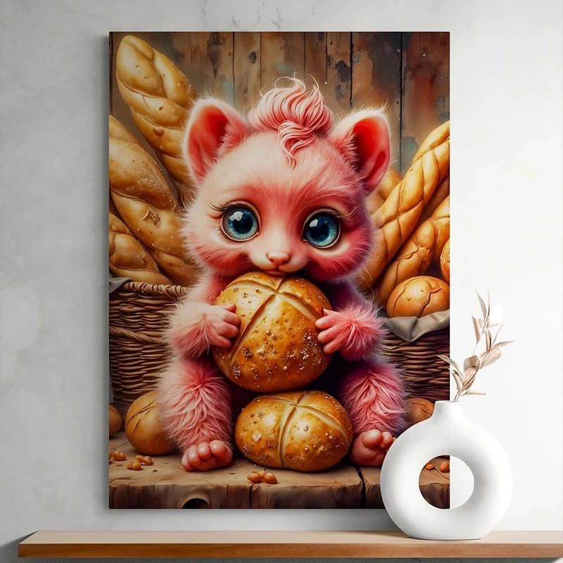 5D Diamond Painting – Petit Pain Chérie