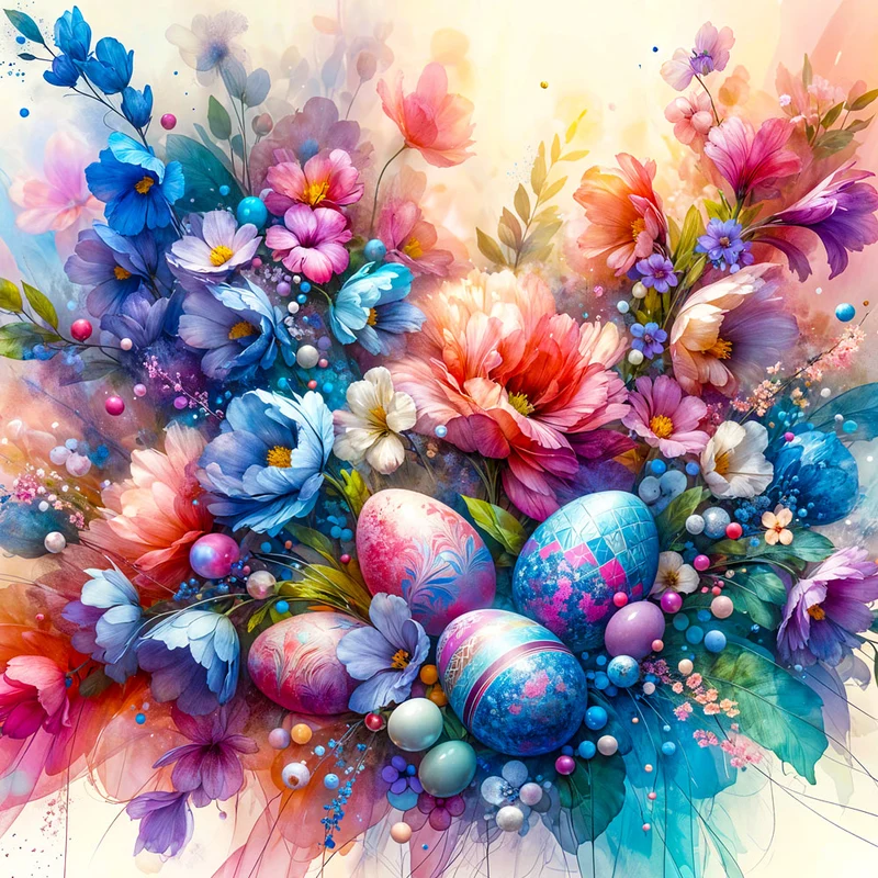 5D Diamond Painting – Frühlingssinfonie Ostara