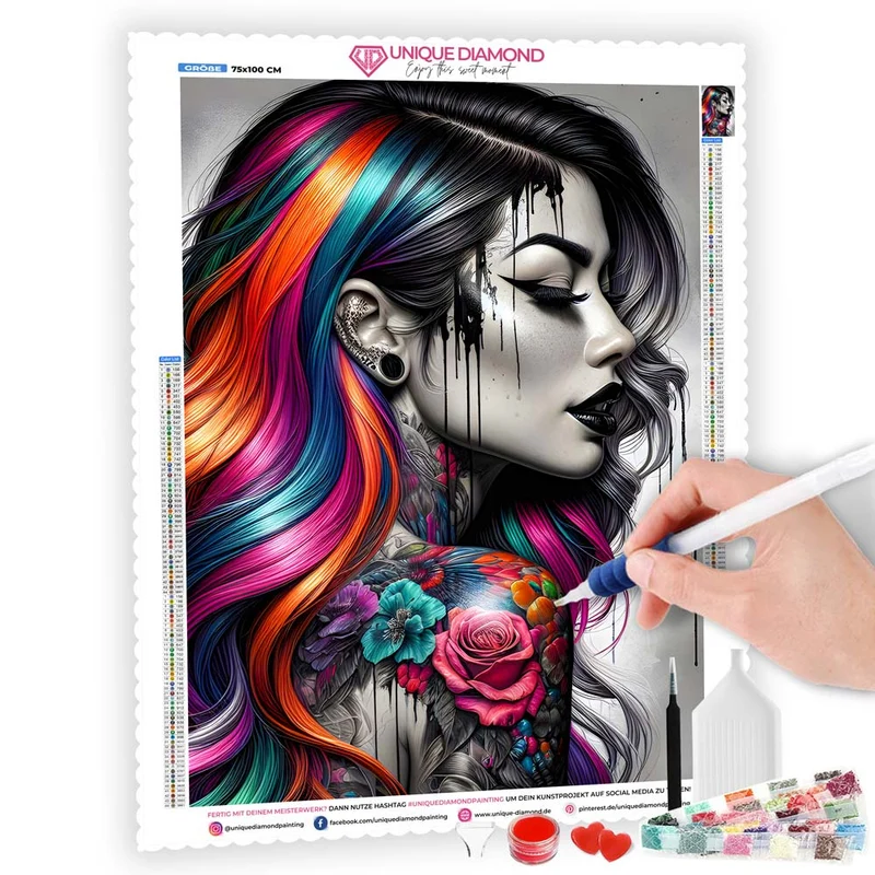5D Diamond Painting – Rebellin Aurora