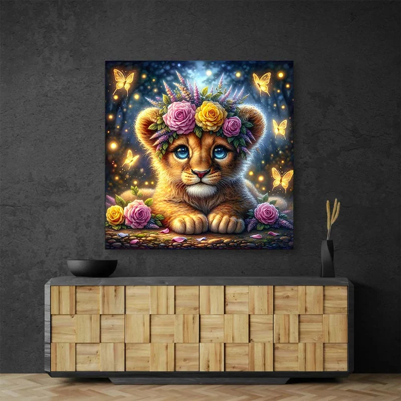 5D Diamond Painting – Blumenkönigin Nia
