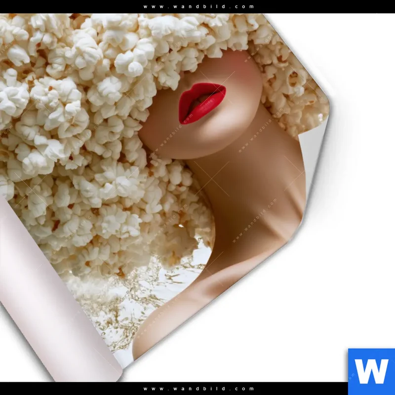 Poster | Crazy Popcorn Hair | Quadrat