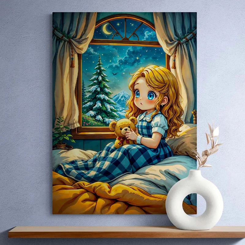 5D Diamond Painting – Sehnsucht nach den Sternen