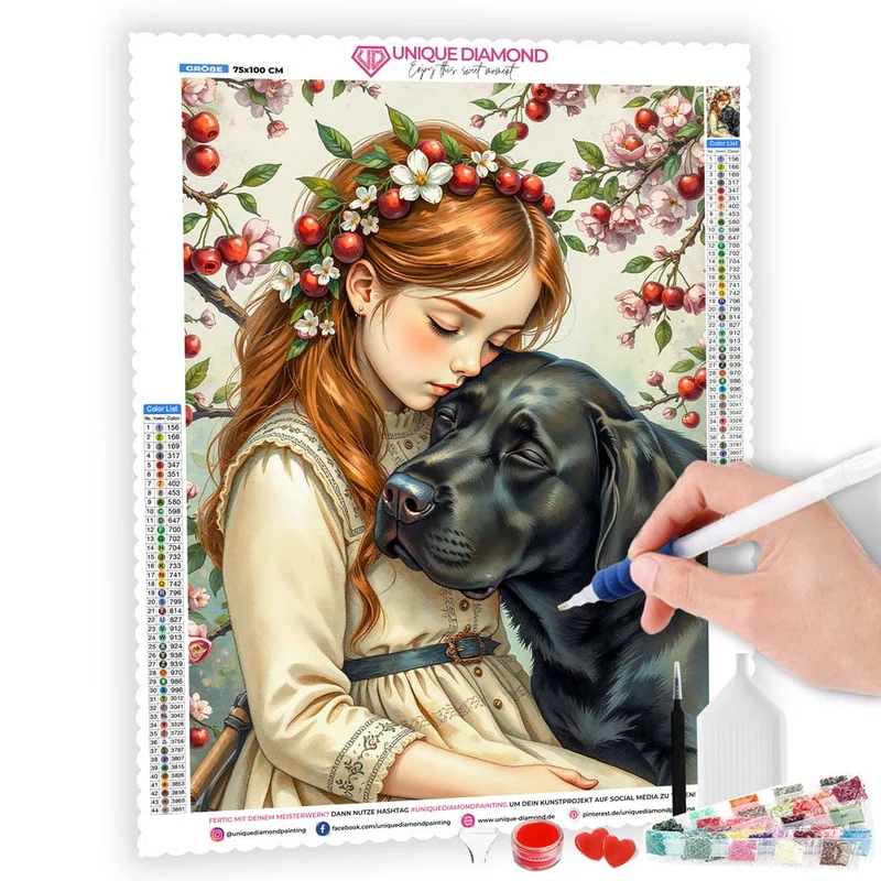 5D Diamond Painting – Treue Verbundenheit