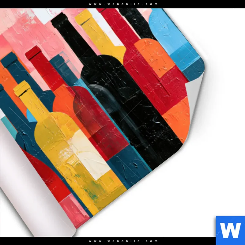 Poster | Bunte Weinvielfalt | Querformat
