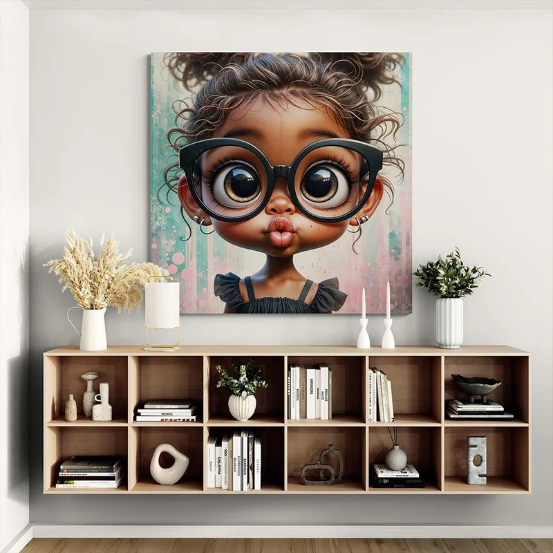 5D Diamond Painting – Süße Klugscheißerin