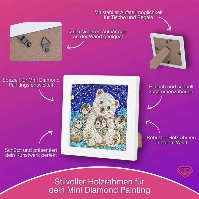 5D Diamond Painting Freunde im Sternenlicht mit Strasssteine
