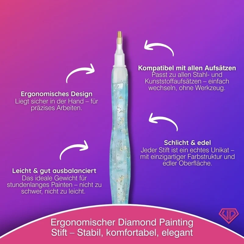 Diamond Painting Ergonomischer Premium Stift - Frozen Ocean