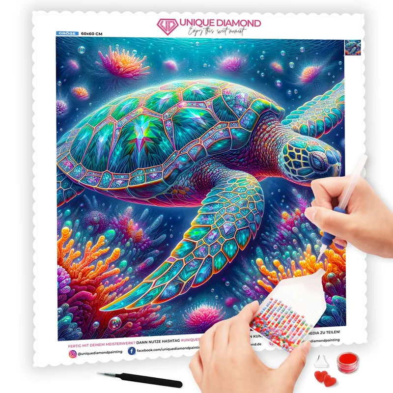 5D Diamond Painting – Glanz der Ozeane
