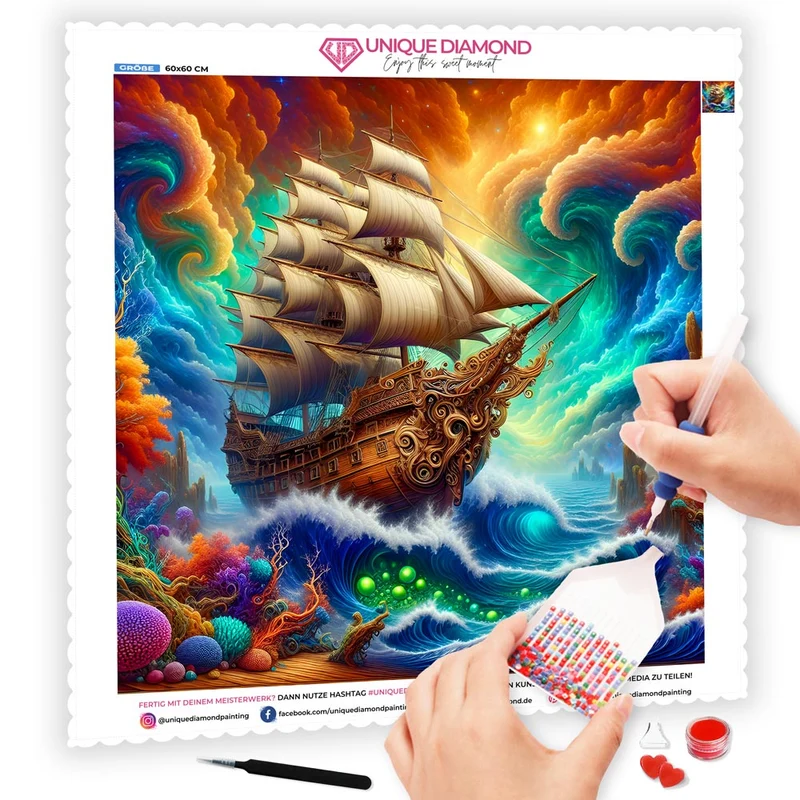 5D Diamond Painting – Odysseus’ Traumreise