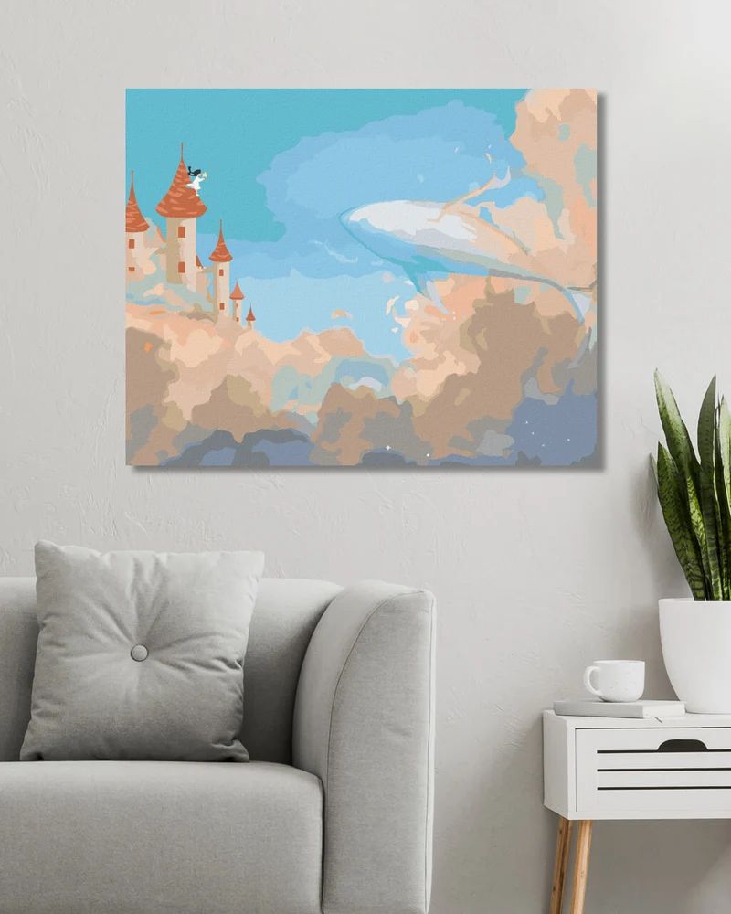 Diamond painting - WALFISCH UND SCHLOSS