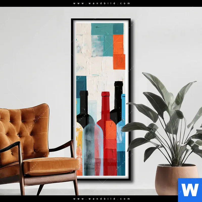 Poster | Bunte Weinvielfalt | Schmal