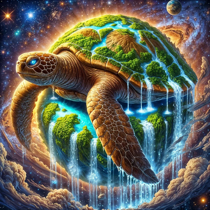 5D Diamond Painting – Wasserfallinsel der Träume