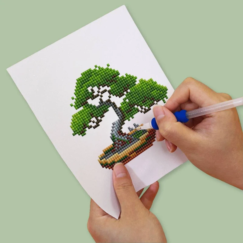 5D Diamond Painting LuxGem - Greenery Bliss - 12 Mini Motive