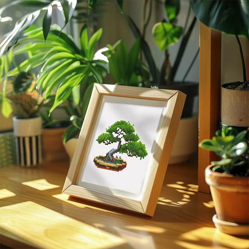 5D Diamond Painting LuxGem - Greenery Bliss - 12 Mini Motive