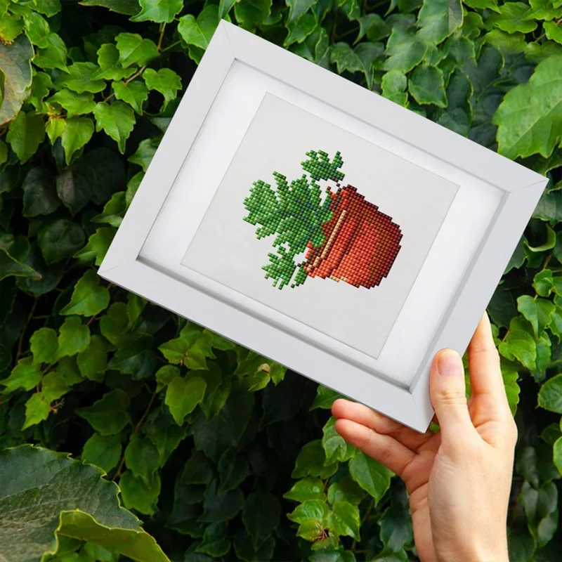 5D Diamond Painting LuxGem - Greenery Bliss - 12 Mini Motive